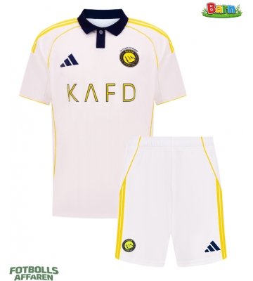 Al-Nassr Tredjeställ Barn 2025-26 Kortärmad (+ Korta byxor)